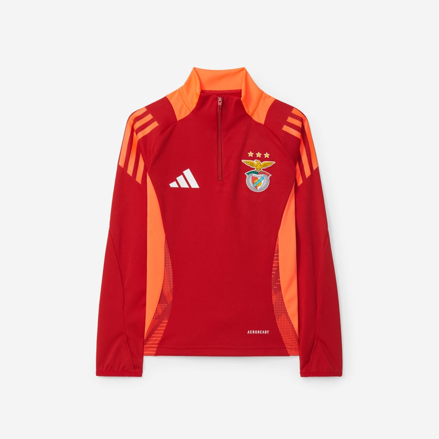 Herren SL Benfica 2024/25 Drittes Authentisches Trainings-Langarmtrikot - Rot