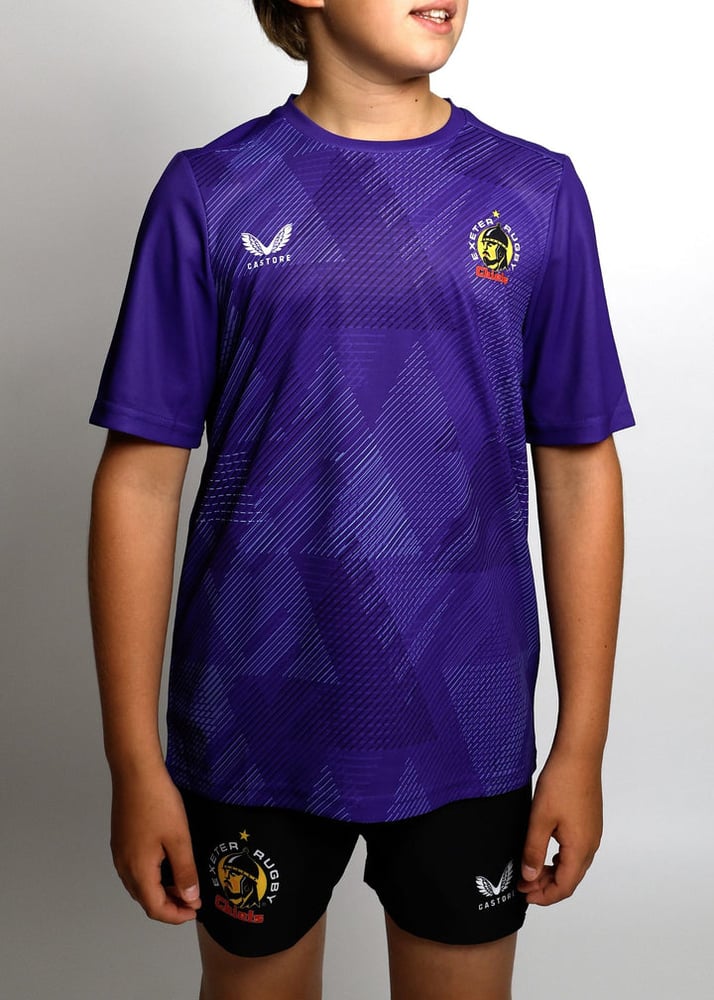 Kid's Exeter Chiefs 2025/26 Cup Warm Up Shirt