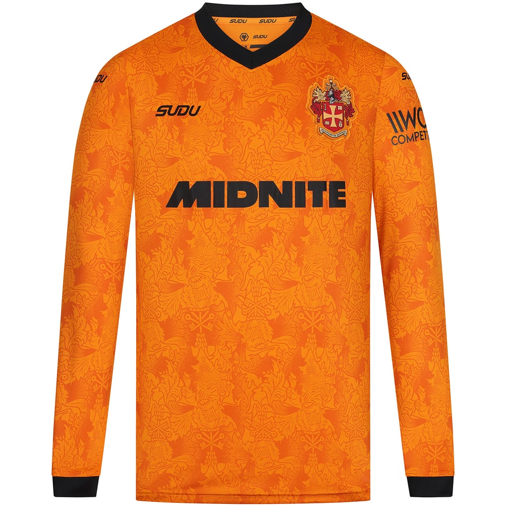 Camiseta local de manga larga Wolverhampton Wanderers 2026/27 para hombre