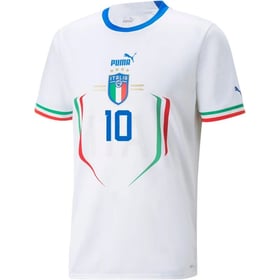 Lorenzo Insigne #10 Italy Away Jersey World Cup 2022