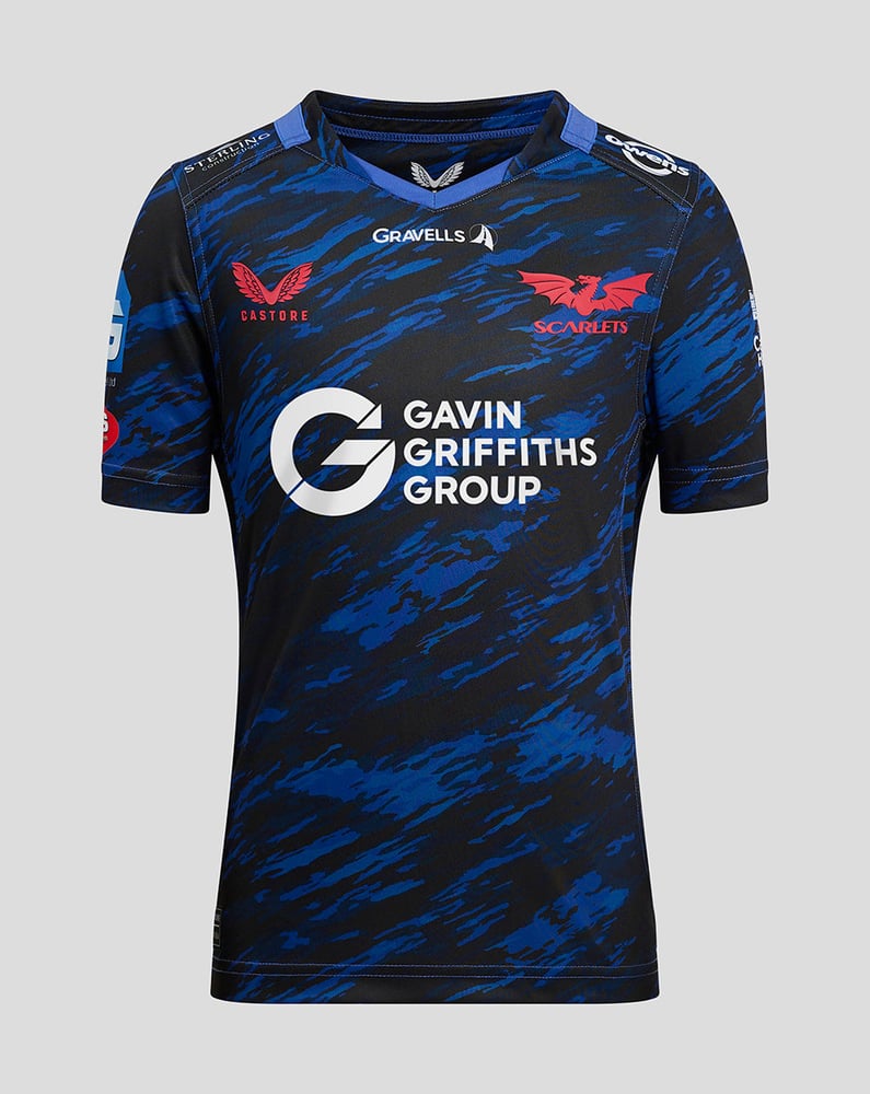 Kid's Scarlets 2024/25 Away Shirt
