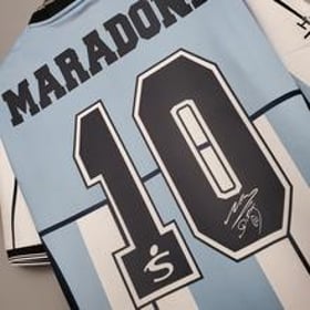Argentina 2001 Farewell Maradona Commemorative Edition Shirt