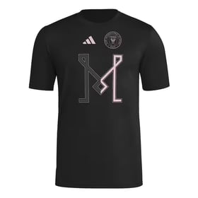 Herren Inter Miami CF 2025 Drittes Hook AEROREADY Shirt - Schwarz
