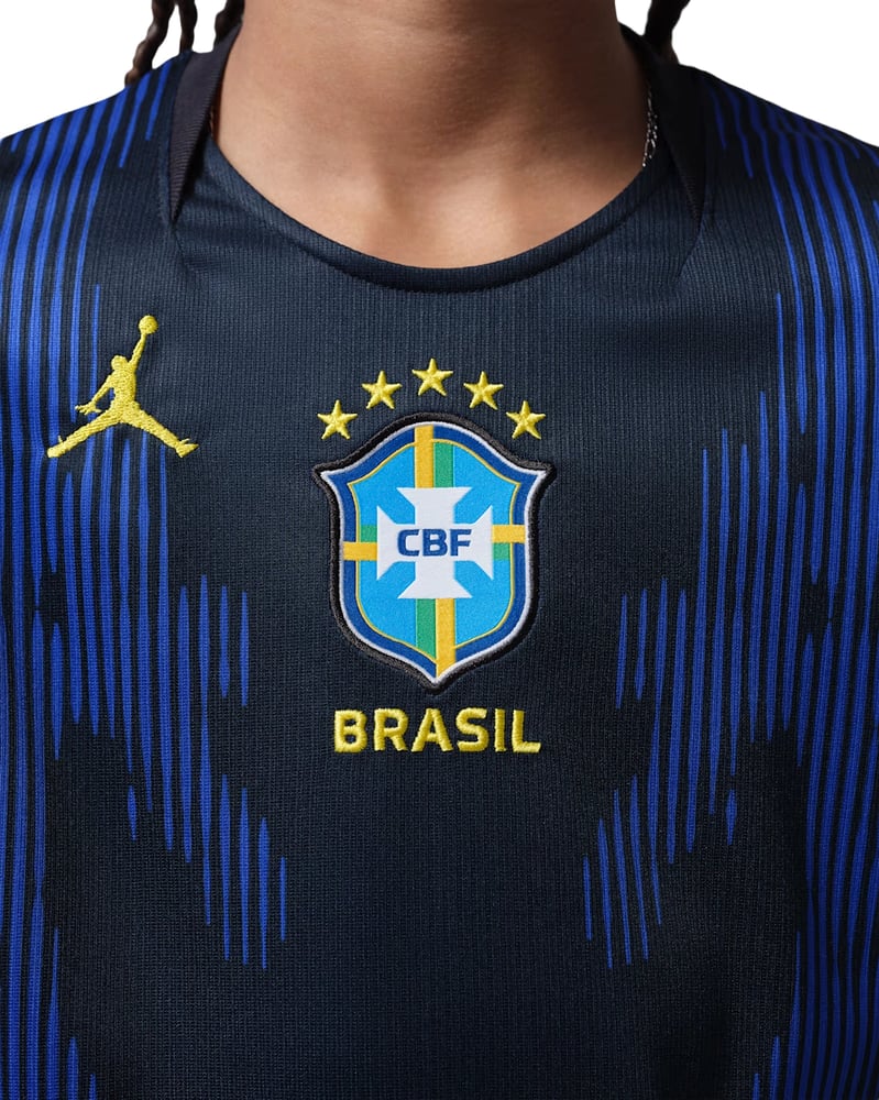 Maglia Coppa del Mondo 2026 Trasferta Brasile Bambino