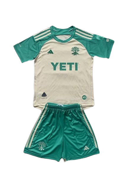 Kinder Austin FC 2025 Auswärts Kit