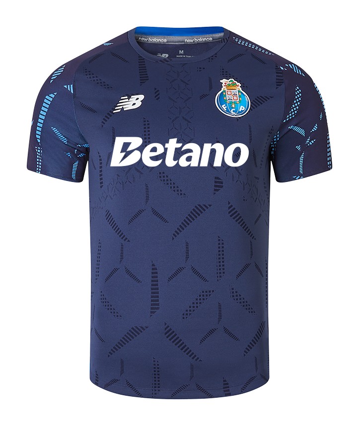 Kinder FC Porto 2024/25 Drittes Authentisches Trainings-Trikot - Marineblau