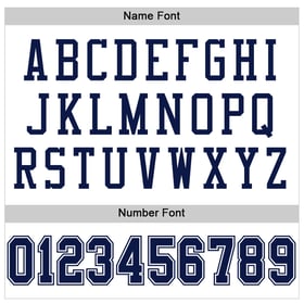 Navy-White Mesh Jersey Authentic Custom White Football