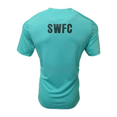 Herren Sheffield Wednesday 2024/25 Drittel Authentisches Trainingsspieler-Shirt