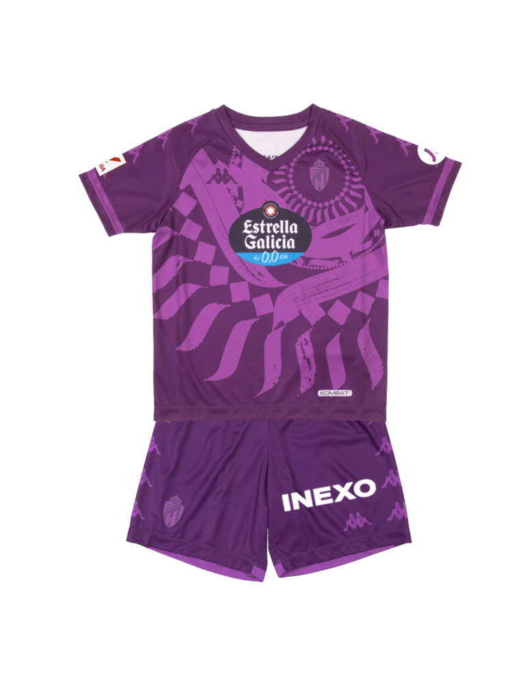 Kinder Real Valladolid 2023/24 Auswärtskit