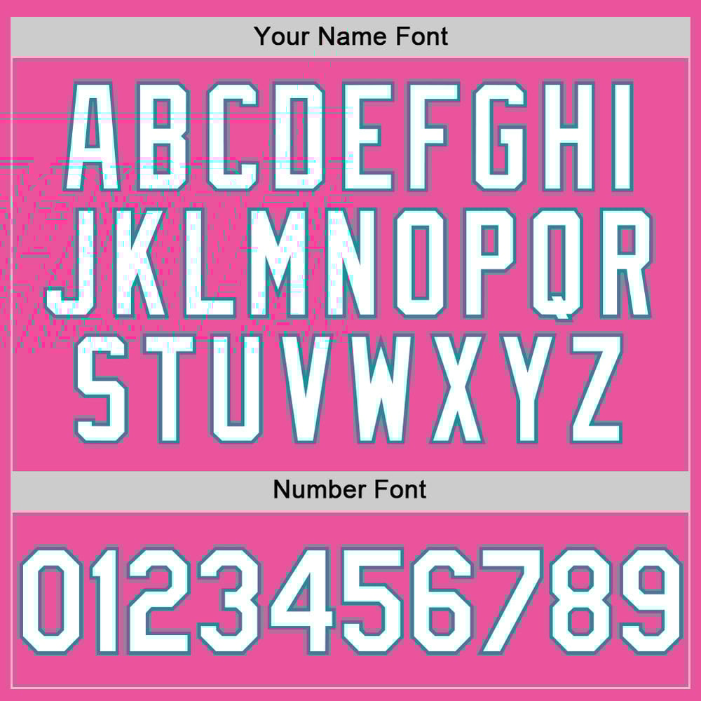 Sleeveless Jersey Pink Custom Baseball Authentic White-Teal