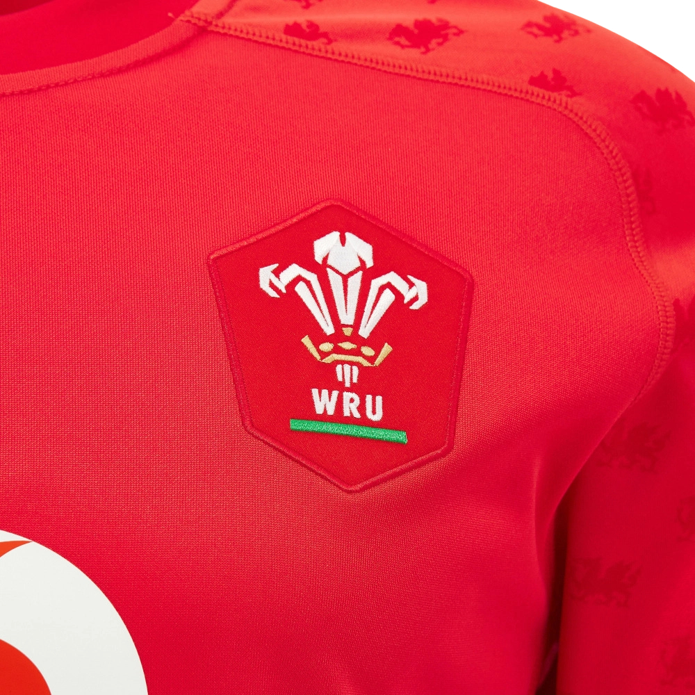 Kid's Wales Rugby 2026/27 Home Shirt