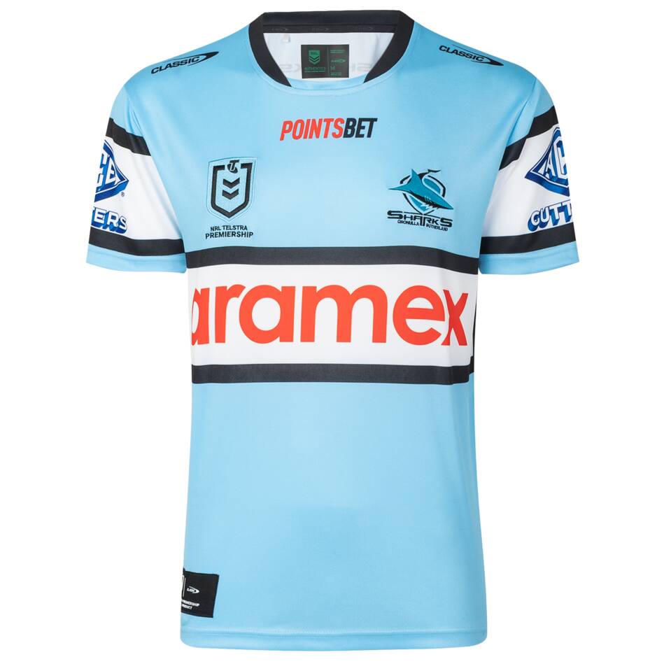 Men's Cronulla-Sutherland Sharks 2024 Home Shirt