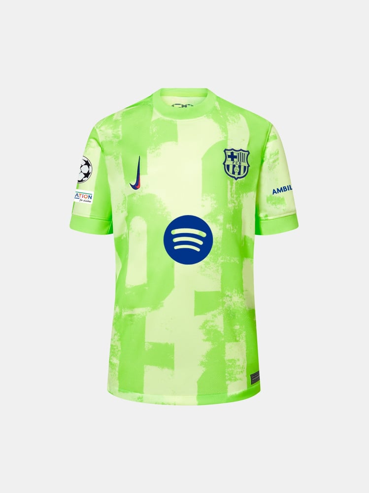 Kid's FC Barcelona 2024/25 Third UCL Shirt