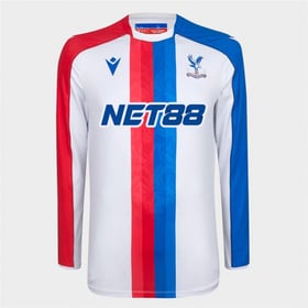 Damen Crystal Palace 2025/26 Drittes Langarm Adler Weißes Trikot