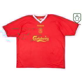 Men's Liverpool 2001/03 CL Home Retro Shirt Owen #10
