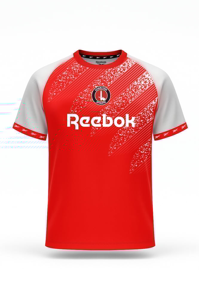 Herren Charlton Athletic 2025/26 Heimaufwärmtrikot
