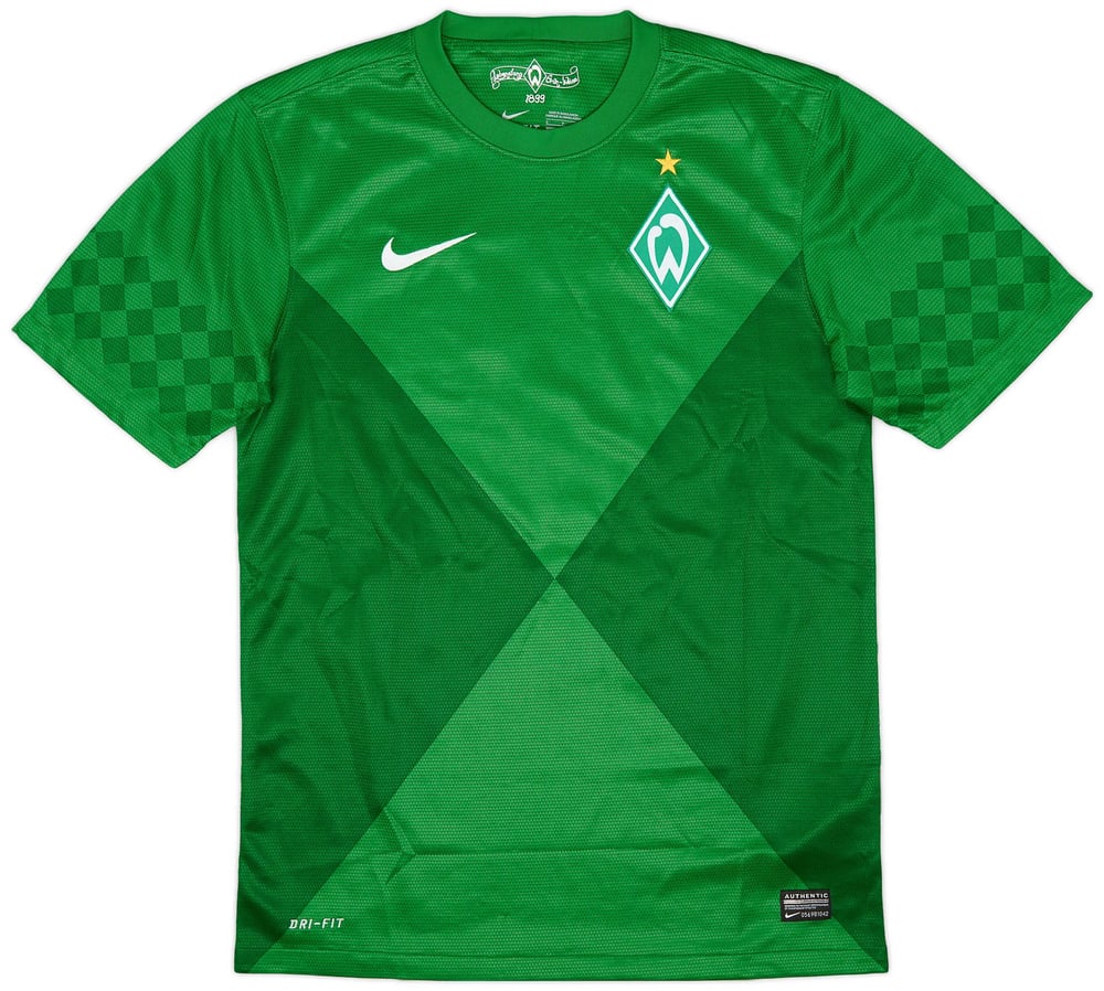Damen DE BRUYNE Werder Bremen 2012/13 Heimtrikot