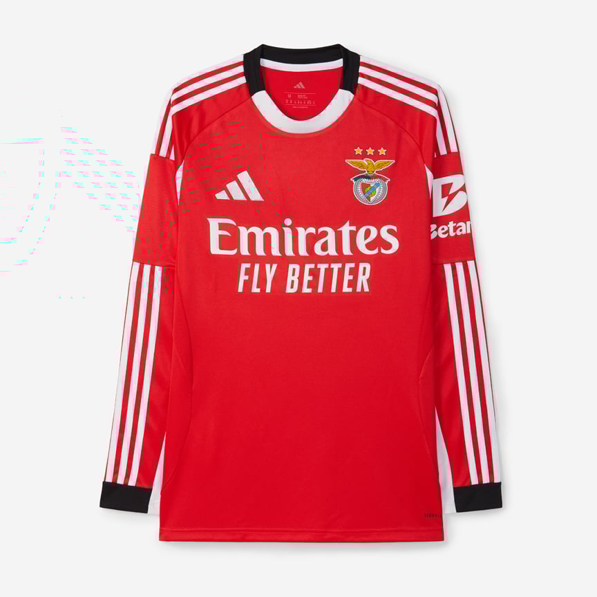 Damen SL Benfica 2025/26 Heim Langarmtrikot