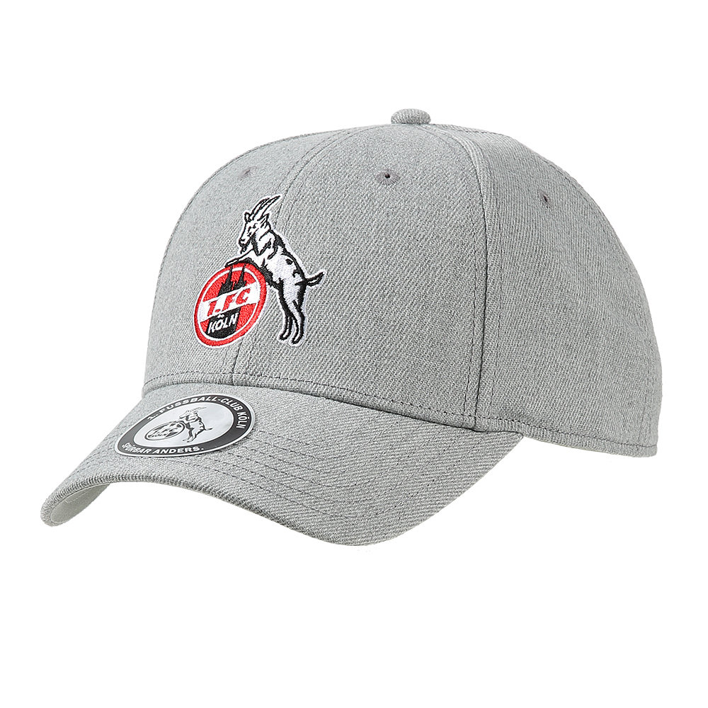 1. FC Köln Basic-Logo-Cap – Grau
