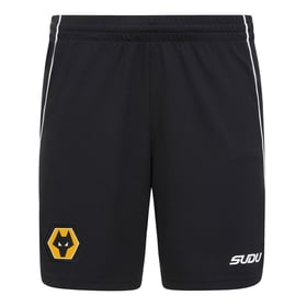 Damen Wolverhampton Wanderers 2026/27 Auswärtsshorts - Schwarz
