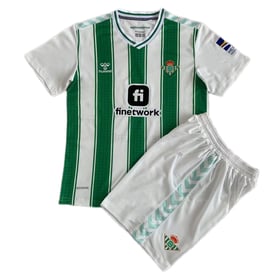 Kid's Real Betis Home Jersey+Shorts 23/24