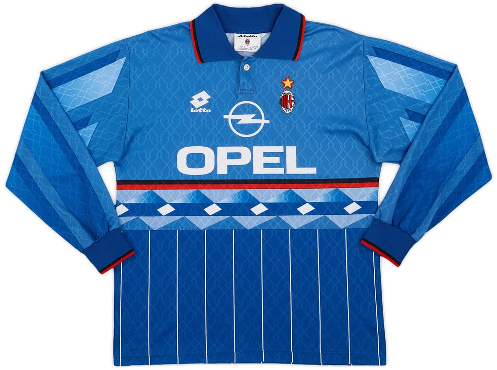 Milan 1995/96 Viertes Trikot Langarm