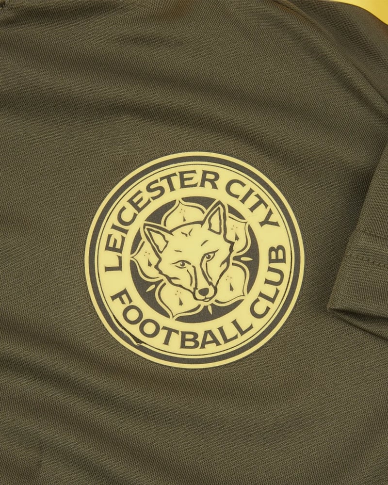 Kinder Leicester City 2024/25 Drittes Authentisches Trainings Trikot - Olive