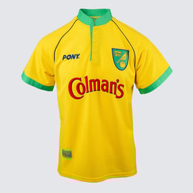 Maillot rétro Norwich City domicile 1997/99 homme