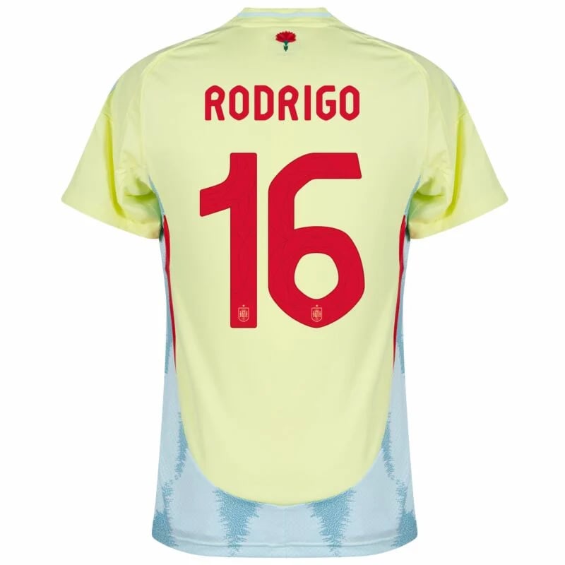 Kinder RODRIGO Spanien 2024/25 Auswärtstrikot