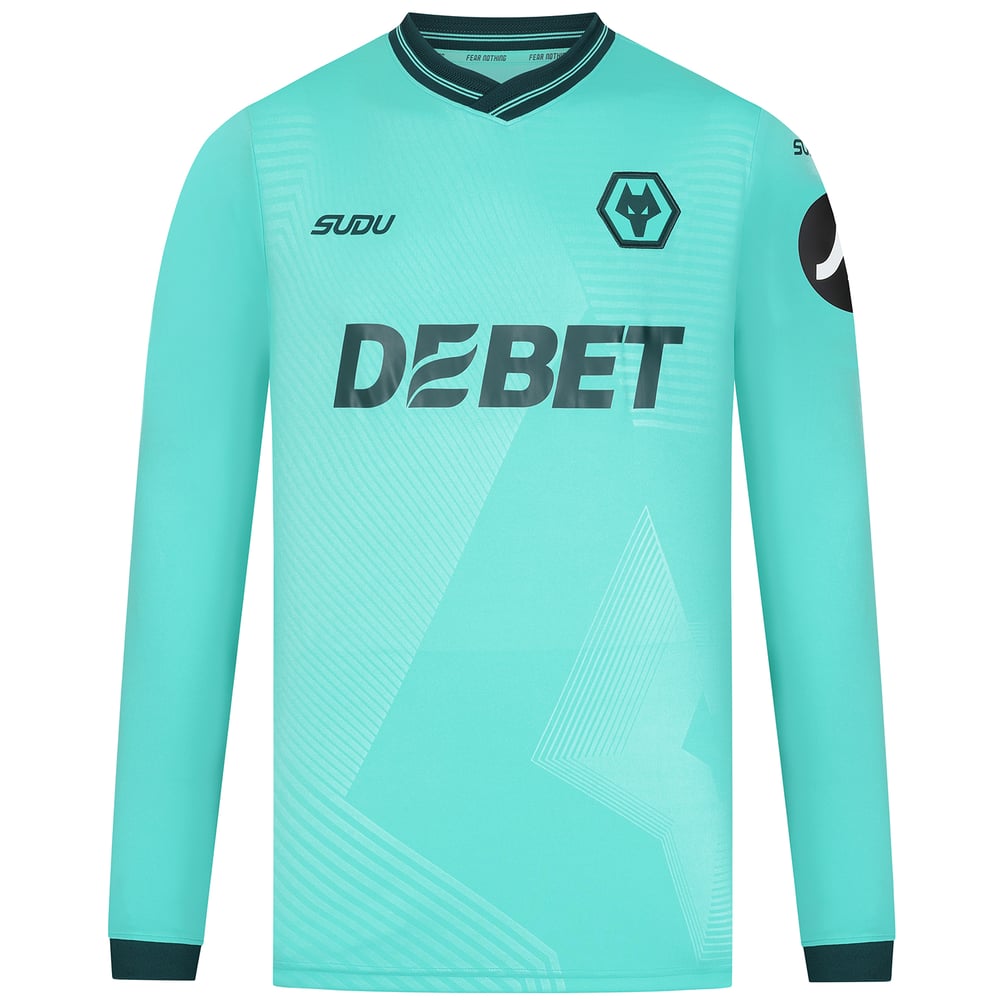 Herren Wolverhampton Wanderers 2025/26 Auswärtstrikot Langarm