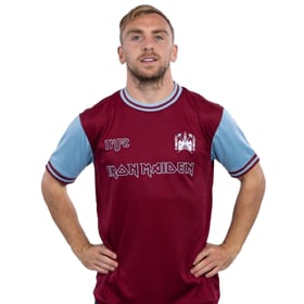 Męska Koszulka 50. Rocznicy West Ham United x Iron Maiden