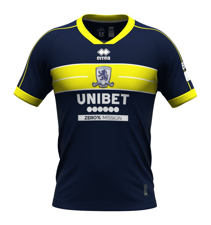 Herren Middlesbrough 2023/24 Auswärtstrikot