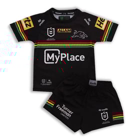 Kid's Penrith Panthers 2025 Home Kit