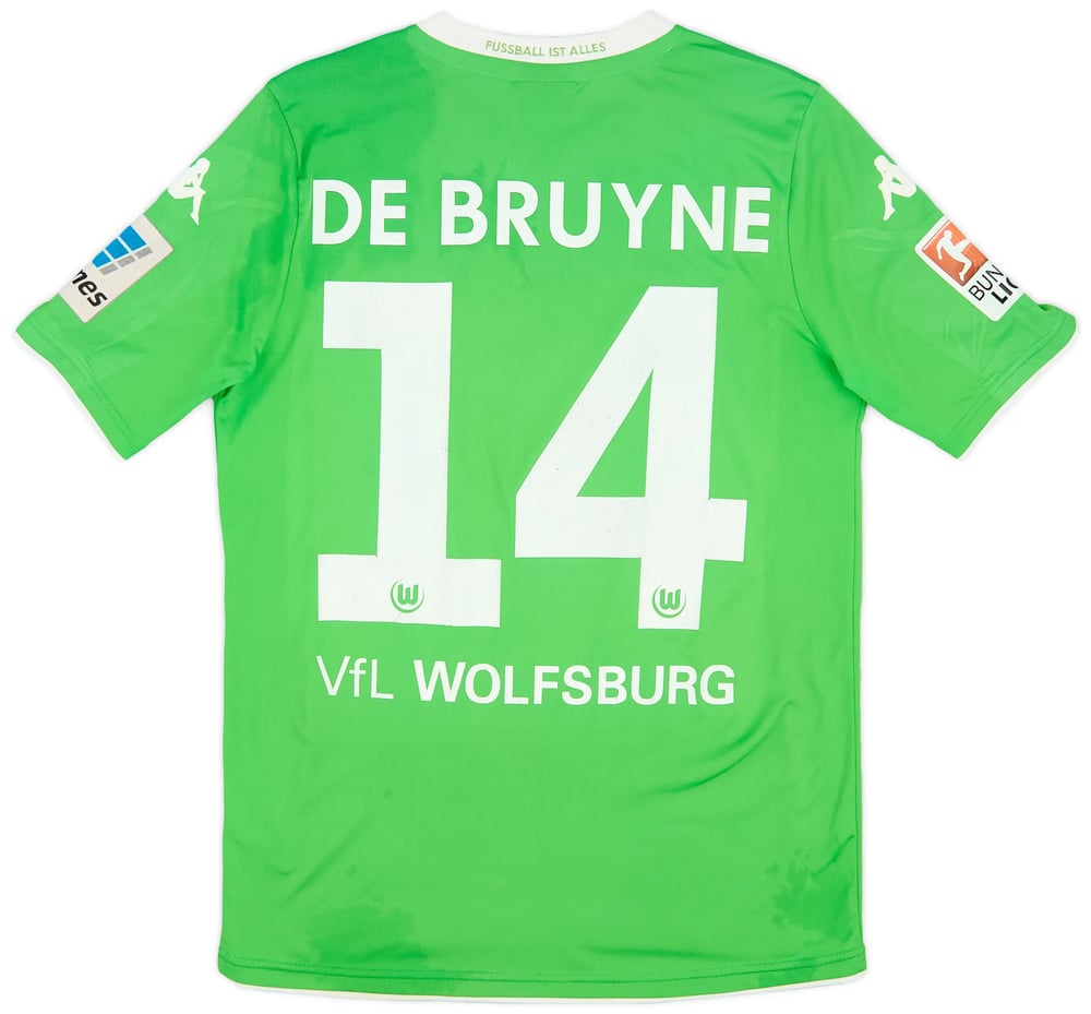 Damen DE BRUYNE VfL Wolfsburg 2014/15 Heimtrikot