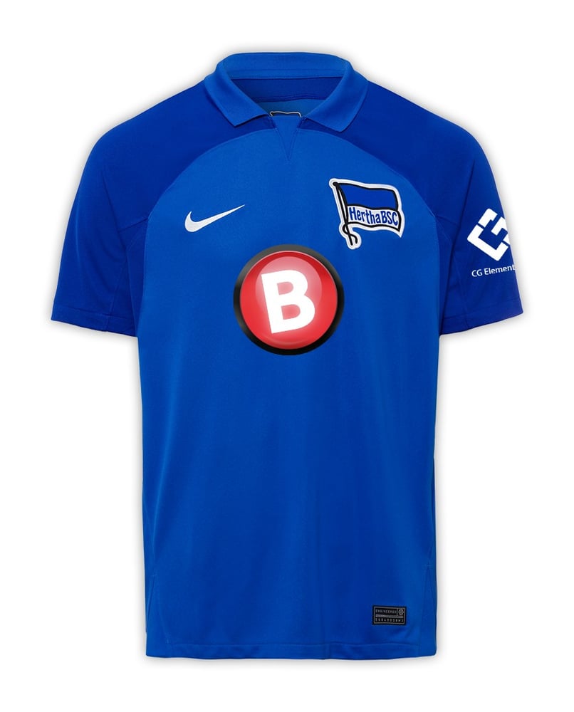 Herren Hertha BSC 2023/24 Auswärts Trikot