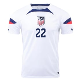 DeAndre Yedlin #22 USMNT Heimtrikot Weltmeisterschaft 2022