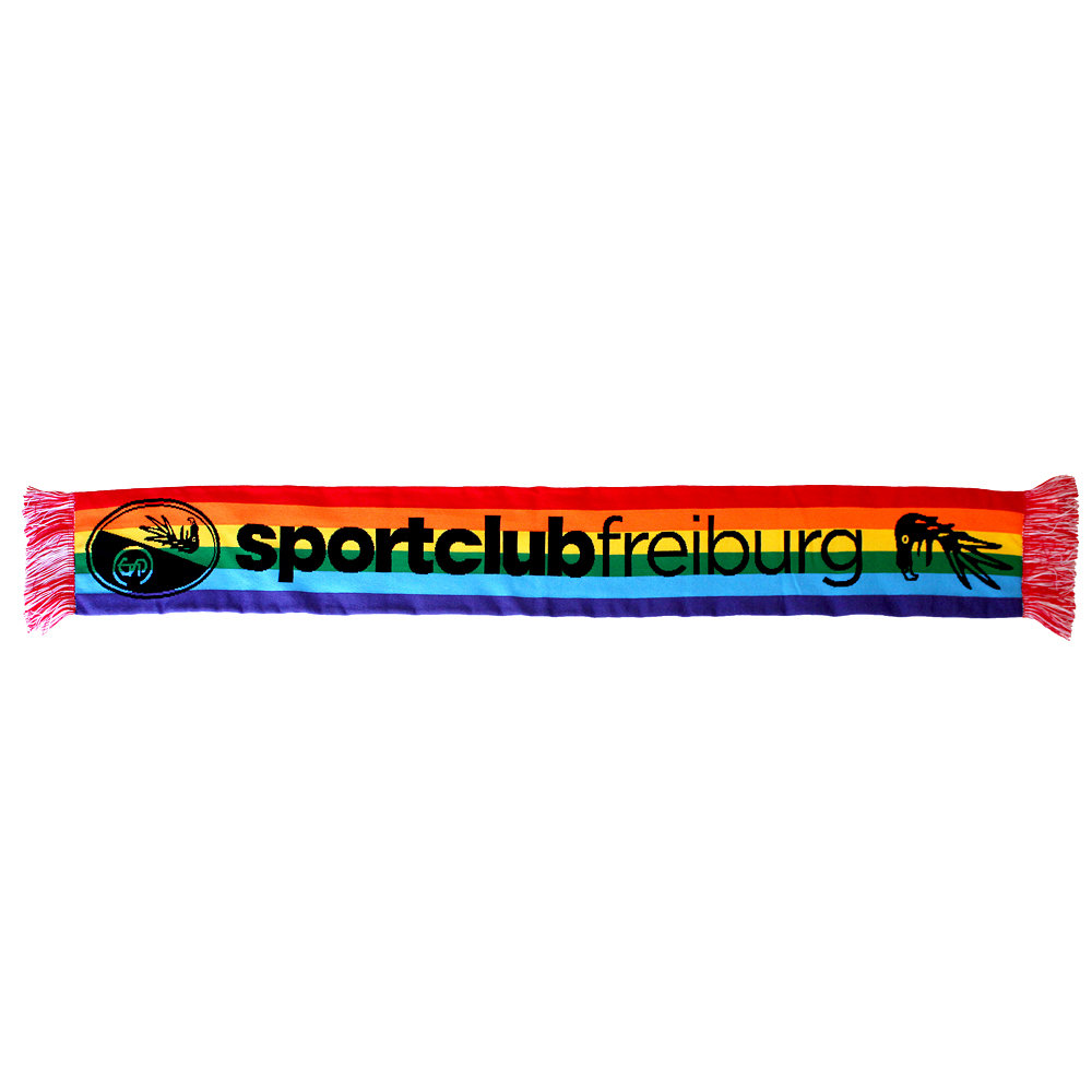 SC Freiburg SCF Is Colorful Scarf
