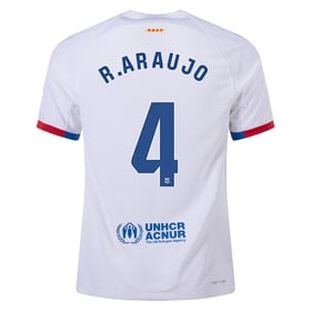 Barcelona #4 Ronald Araújo Auswärtstrikot 23/24