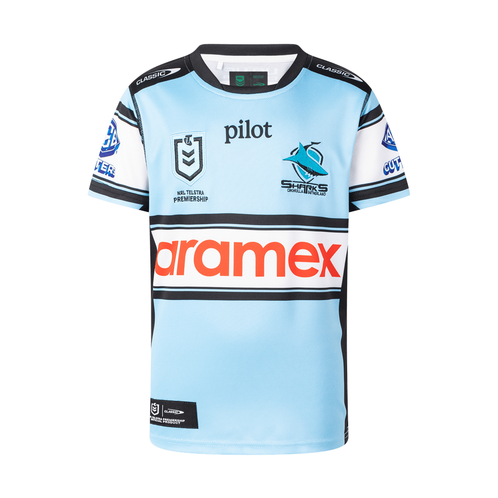 Kid's Cronulla-Sutherland Sharks 2026 Home Shirt