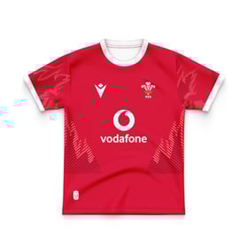 Kid's Wales Rugby 2024 Home Shirt
