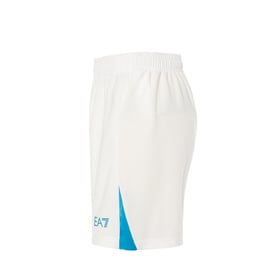 Men's Napoli 2024/25 Home Shorts - White/Sky Blue