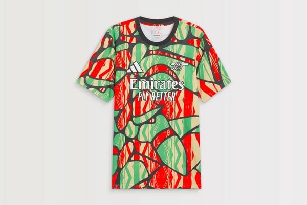 Herren Arsenal 2024/25 Dritttrikot Europäisch Pre Match