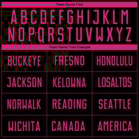 Black Jersey Sublimation Pink Custom Hot Soccer Uniform