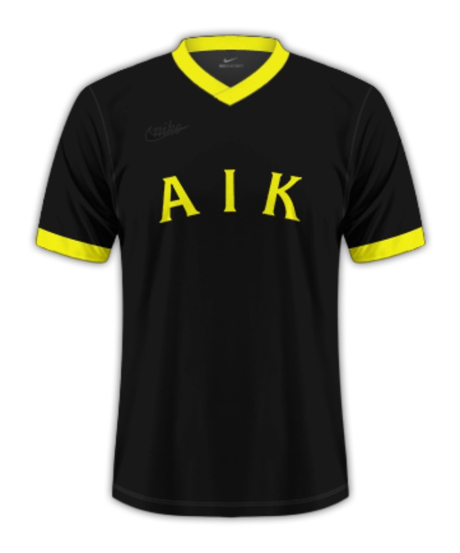 Herren AIK 2024 Drittes Centenary Trikot