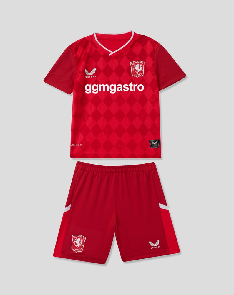 Kit casa FC Twente 2025/26 bambino