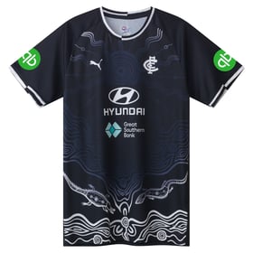 Women's Carlton Blues 2025 Third Authentic Training Shirt - Navy