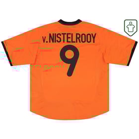 Männer Niederlande 2000/02 Heim Retro Shirt V. Nistelrooy #9