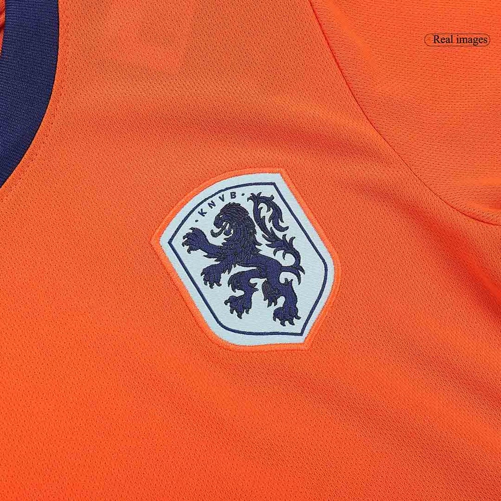 Kinder Niederlande Heimtrikot+Kurze Hosen EURO 2024