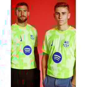 Herren FC Barcelona 2024/25 Drittes Authentisches UCL Trikot