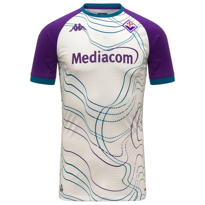 Herren Fiorentina 2025/26 Ausweich-Aufwärmtrikot – Weiß